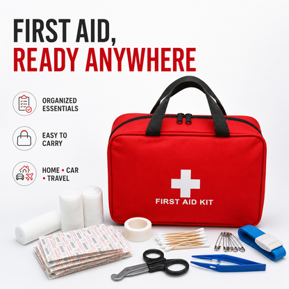 330-Piece Waterproof First Aid Kit for Emergencies 🩹🚑