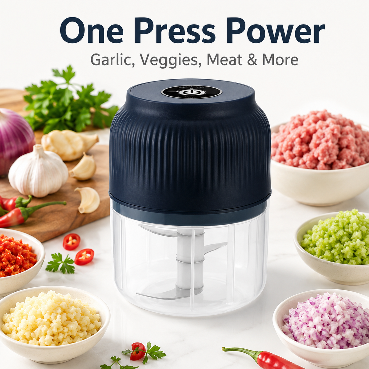 Mini Electric Food Chopper