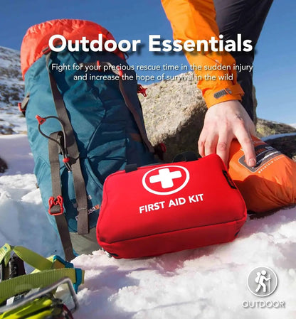 330-Piece Waterproof First Aid Kit for Emergencies 🩹🚑