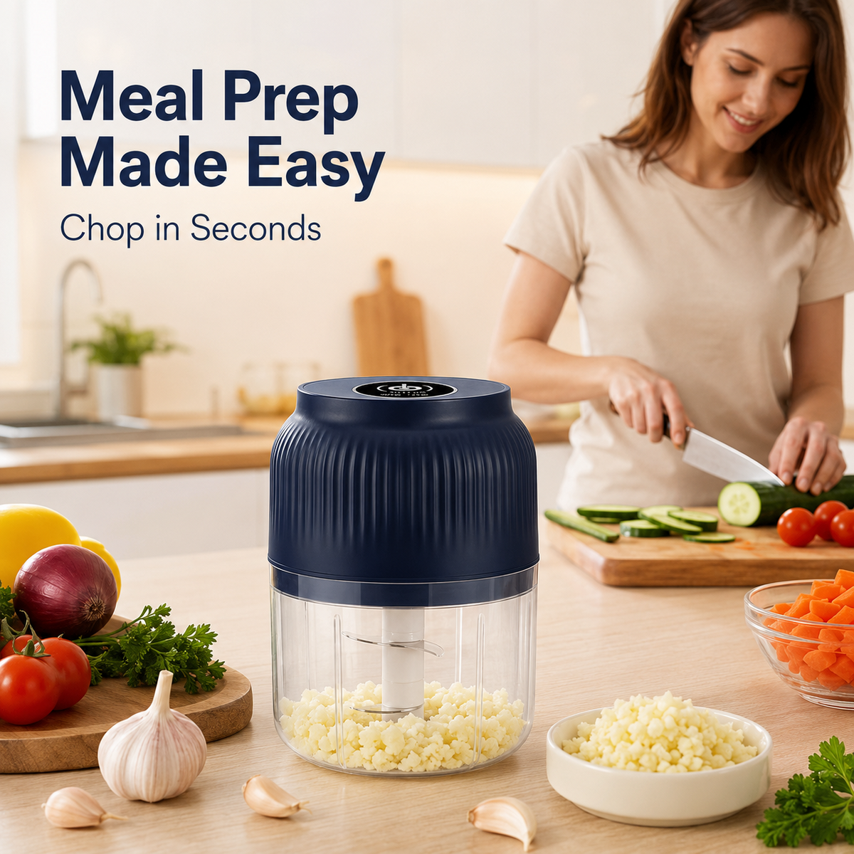 Mini Electric Food Chopper