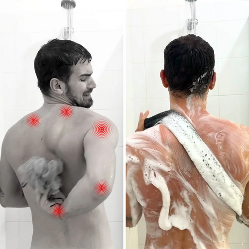 🚿 Advanced Dual-Texture Exfoliating Shower Towel for Deep Cleansing, Gentle Exfoliation & Spa-Level Skin Renewal at Home🧼🧼