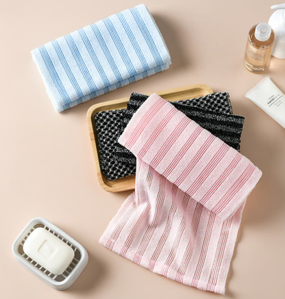 🚿 Advanced Dual-Texture Exfoliating Shower Towel for Deep Cleansing, Gentle Exfoliation & Spa-Level Skin Renewal at Home🧼🧼