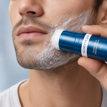 2-in-1 Cleansing Shaving Stick for Men