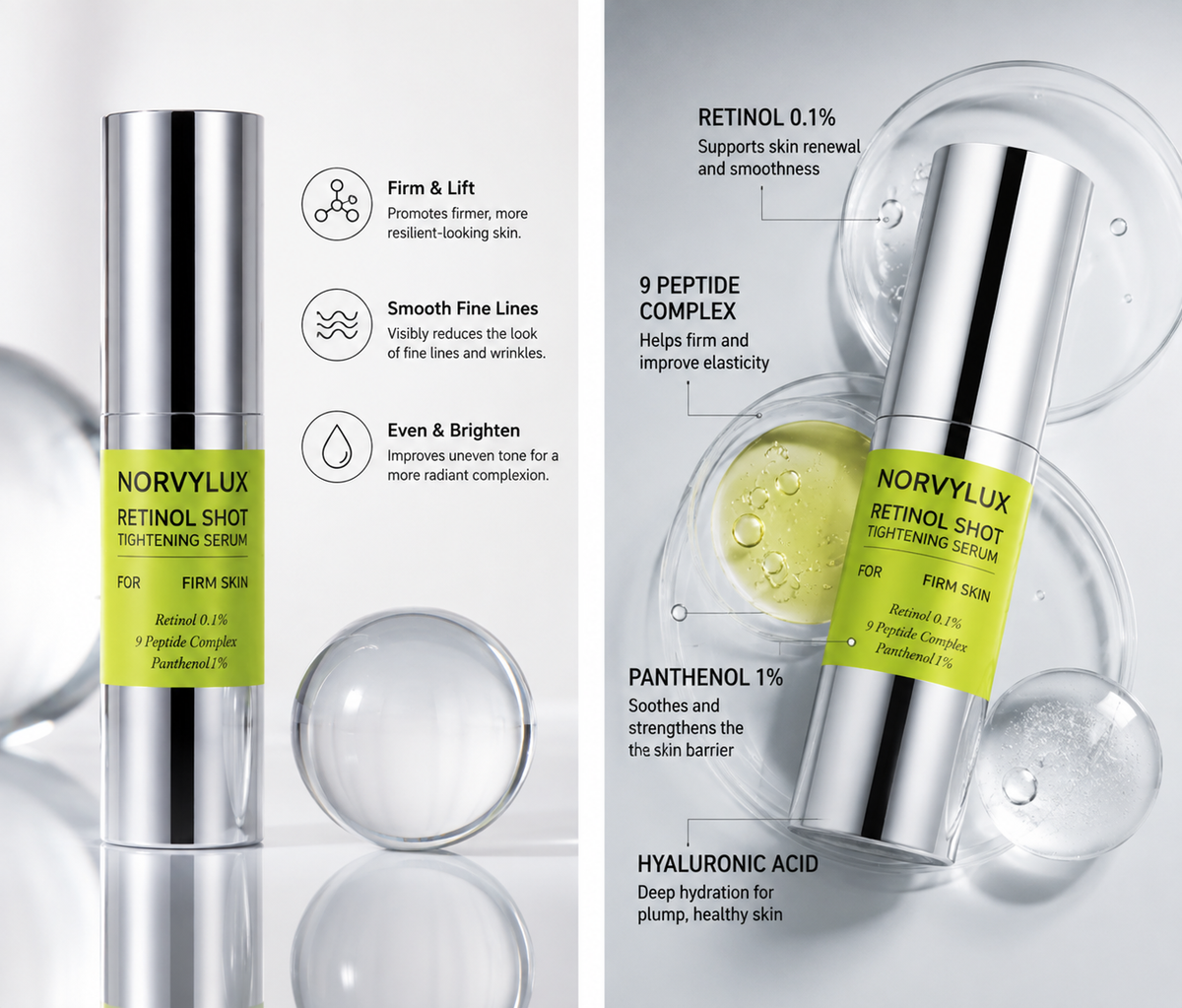 Retinol Firming &amp; Anti-Aging Serum