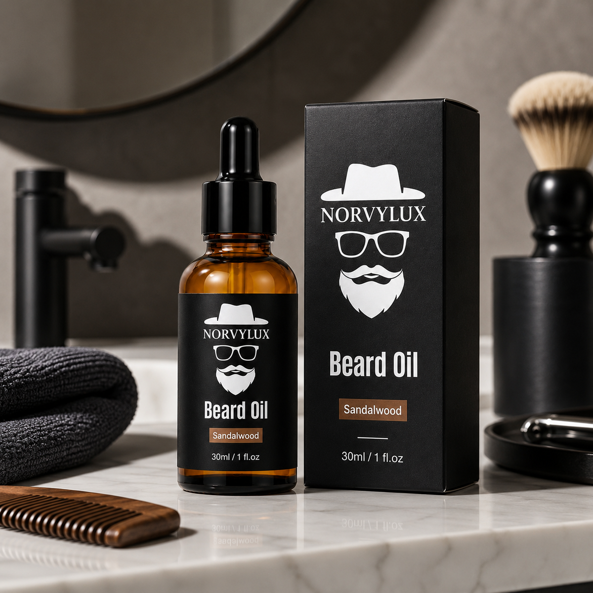 Sandalwood Beard Conditioning Oil