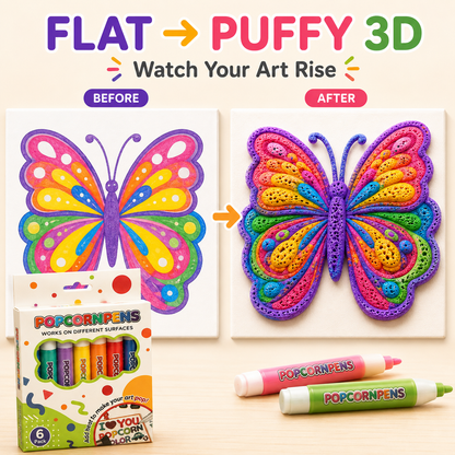 🔥Last Day Buy 1 Get 1🔥3D Printing Bubble Pen – Turn Flat Drawings Into Touchable 3D Art🪄🪄