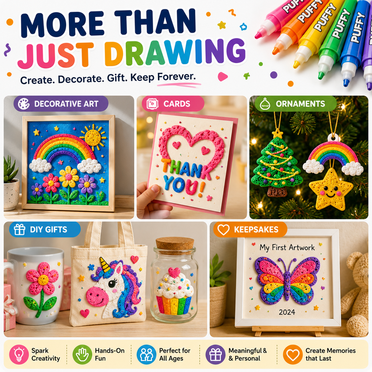 🔥Last Day Buy 1 Get 1🔥3D Printing Bubble Pen – Turn Flat Drawings Into Touchable 3D Art🪄🪄