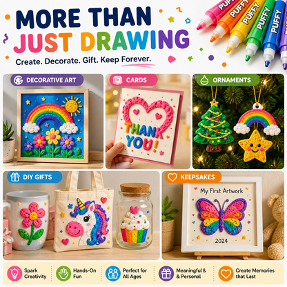 🔥Last Day Buy 1 Get 1🔥3D Printing Bubble Pen – Turn Flat Drawings Into Touchable 3D Art🪄🪄