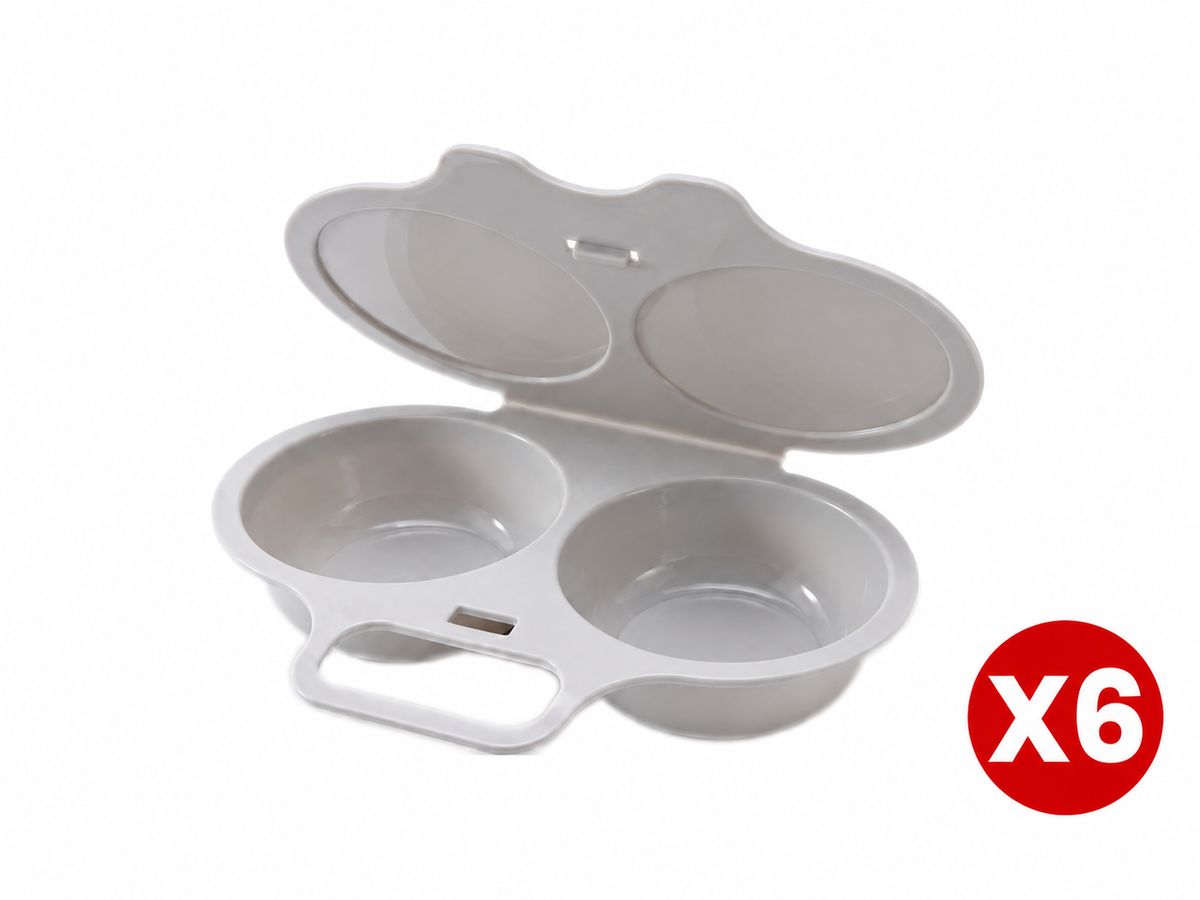 🍳 Make Breakfast Easier — Microwave Egg Poacher Makes 2 Eggs In 1 Minute