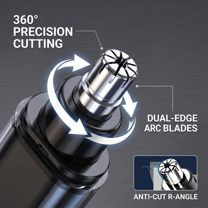👃Smart Electric Nose Hair Trimmer | Painless Trimming & Waterproof Design | Ideal Personal Care Gift✨