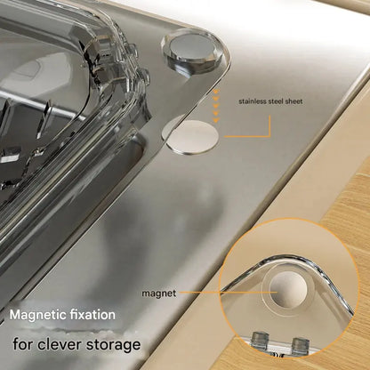 ✨ FLASH SALE | Space-Saving Magnetic Corner Sink Filter & Waste Catcher