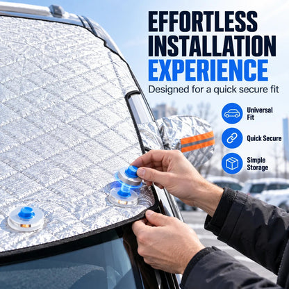 Windshield Snow Cover – All-Season Car Shield