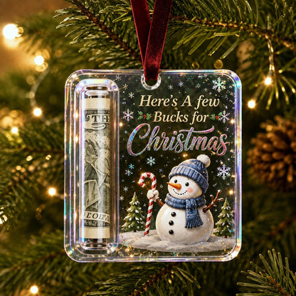 Christmas Cash Gift Ornament