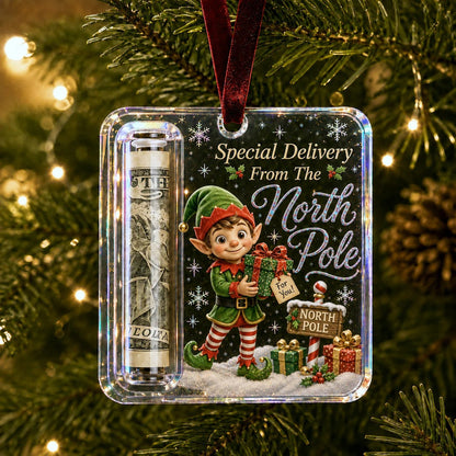 Christmas Cash Gift Ornament