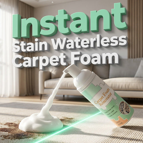 🔥Limited Time Promotion 50% OFF🔥Magic Carpet Foam Renovator: Instant Waterless Stain Eraser (With Towel)