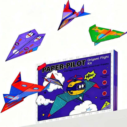 Creative DIY Paper Airplane Kit For Kids